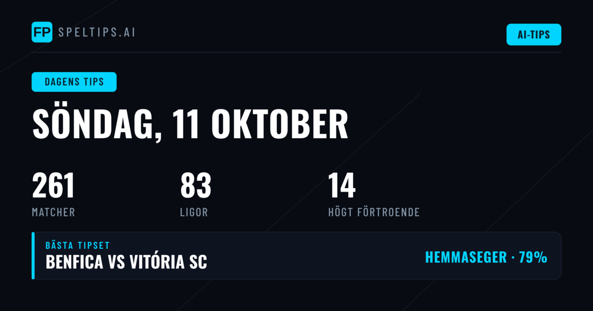 Analys inför söndagens matcher