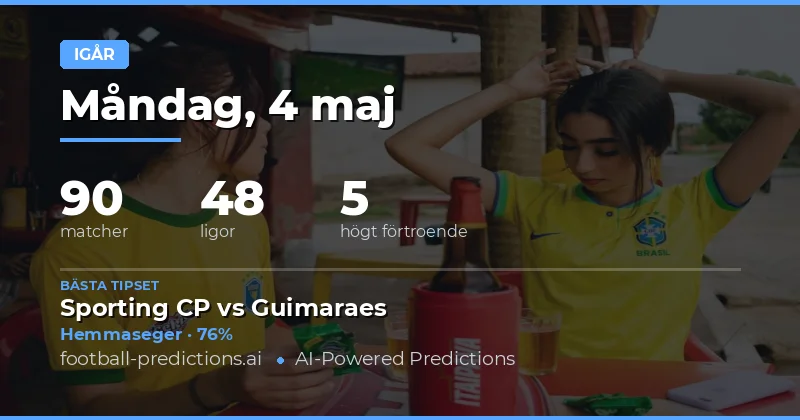 Sammanfattning av gårdagens resultat