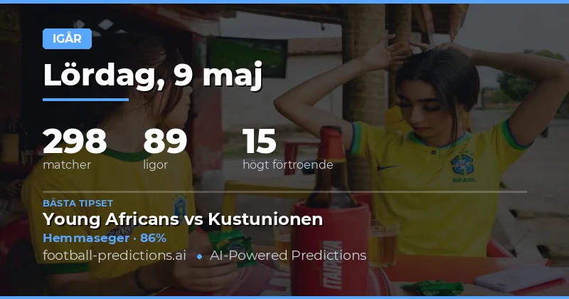 Sammanfattning av gårdagens resultat