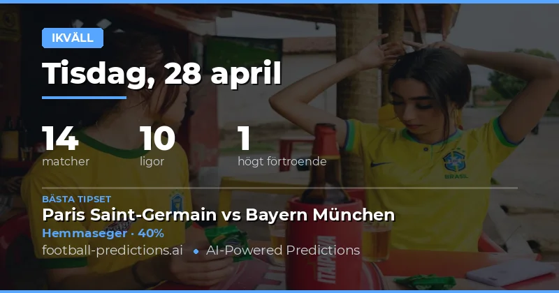 Kvällens fotbollsutmaningar: En djupdykning i statistiken