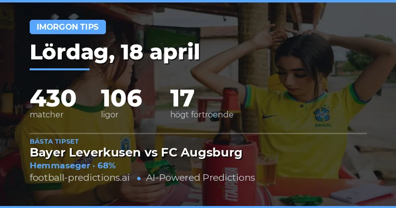 Morgondagens fotbollsmatcher – Chanser och utmaningar