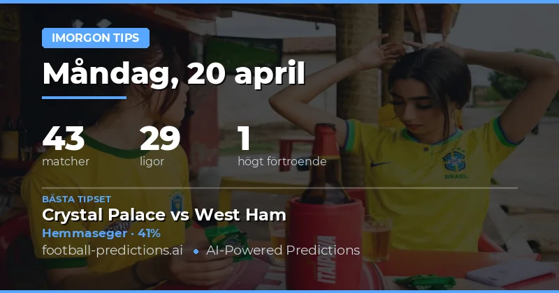 Måndagsmatcherna – en dag full av möjligheter