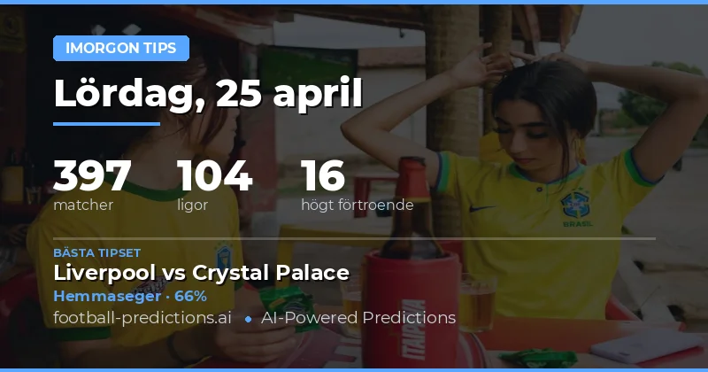 Dagens fotbollslandskap: En dag för offensiv spelglädje