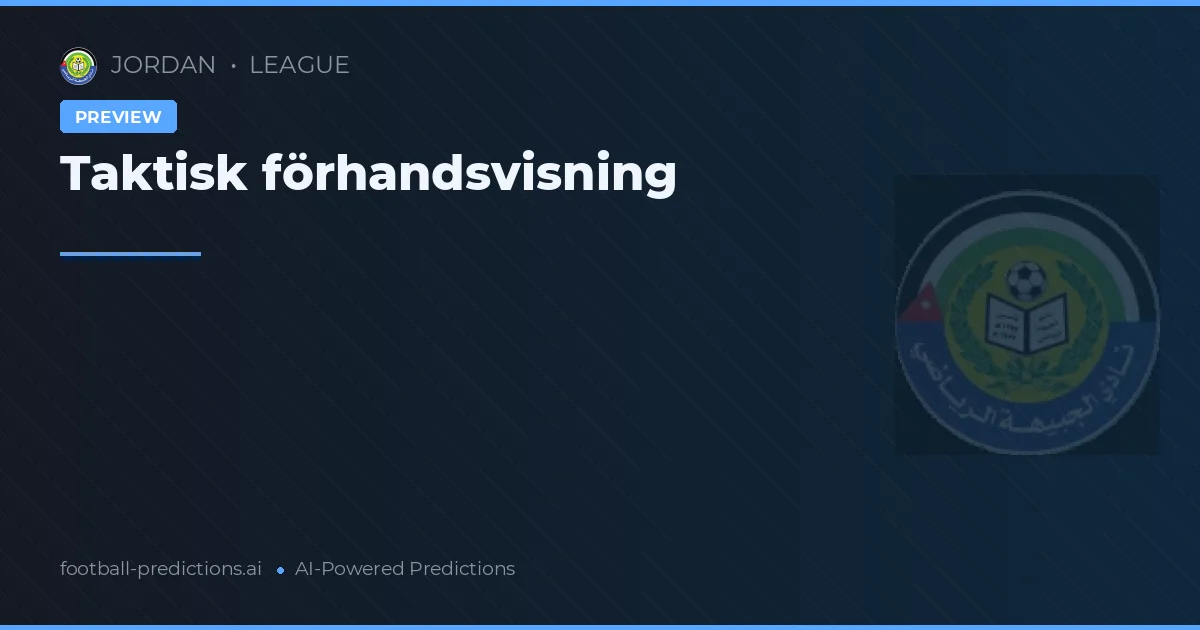 League Matchday 21 Preview 2026