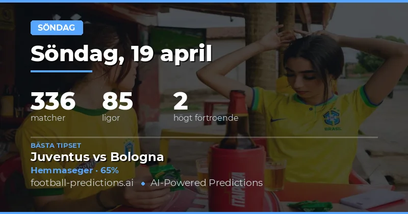 Söndagsmatchers – en dag fylld av möjligheter