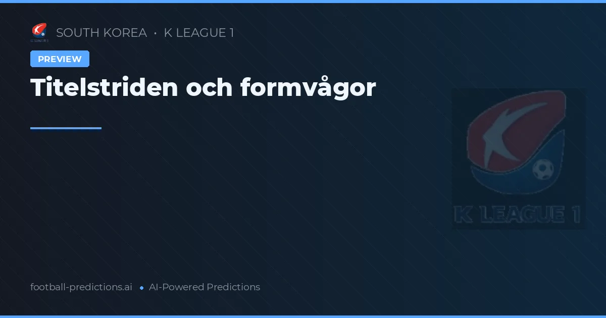 Titelstriden och formvågor
