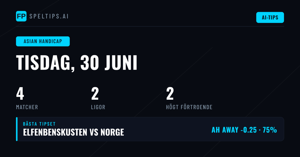 Dagens bästa AH Picks