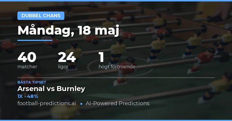 Dubbel chans-strategi inför helgens fotboll