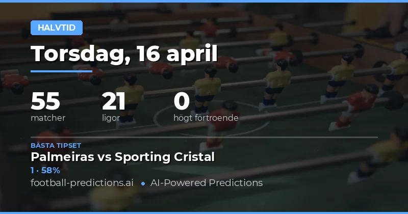 Halvleksspel i fokus under 16 april 2026