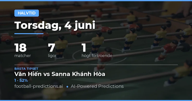 Välkommen till halvtidsresultatanalysen den 4 juni 2026