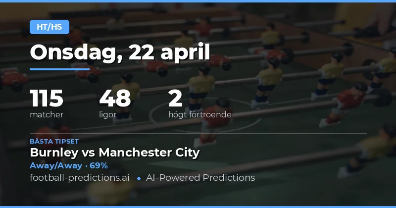 Halvlek/Fulllek – en viktig strategi i fotbollsbetting