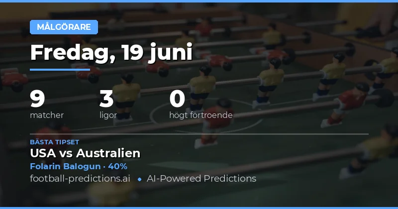 Dagens Målskyttespeltips