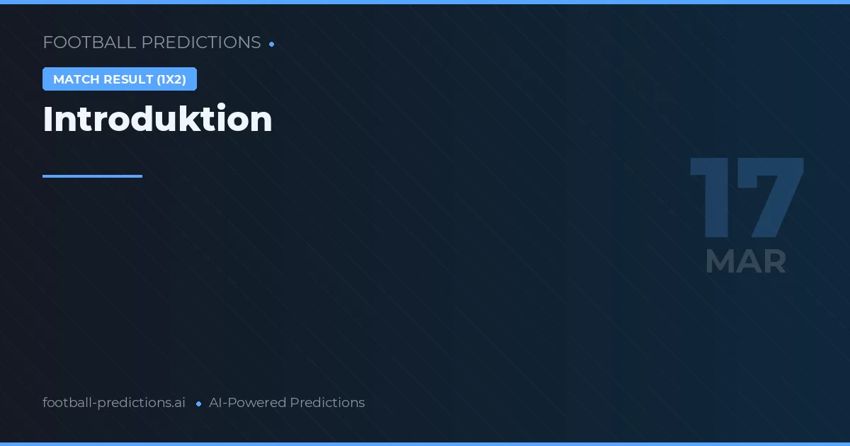 Matchresultat tips 17 mars 2026