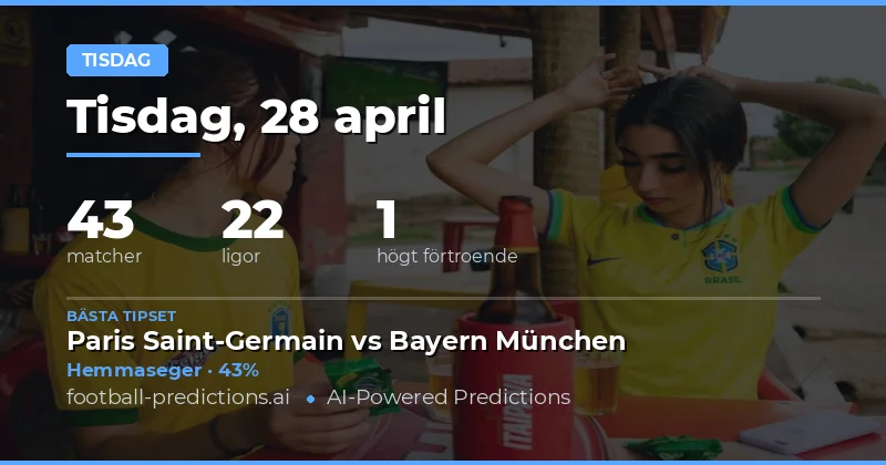 Tisdagsmatcherna – en dag full av möjligheter