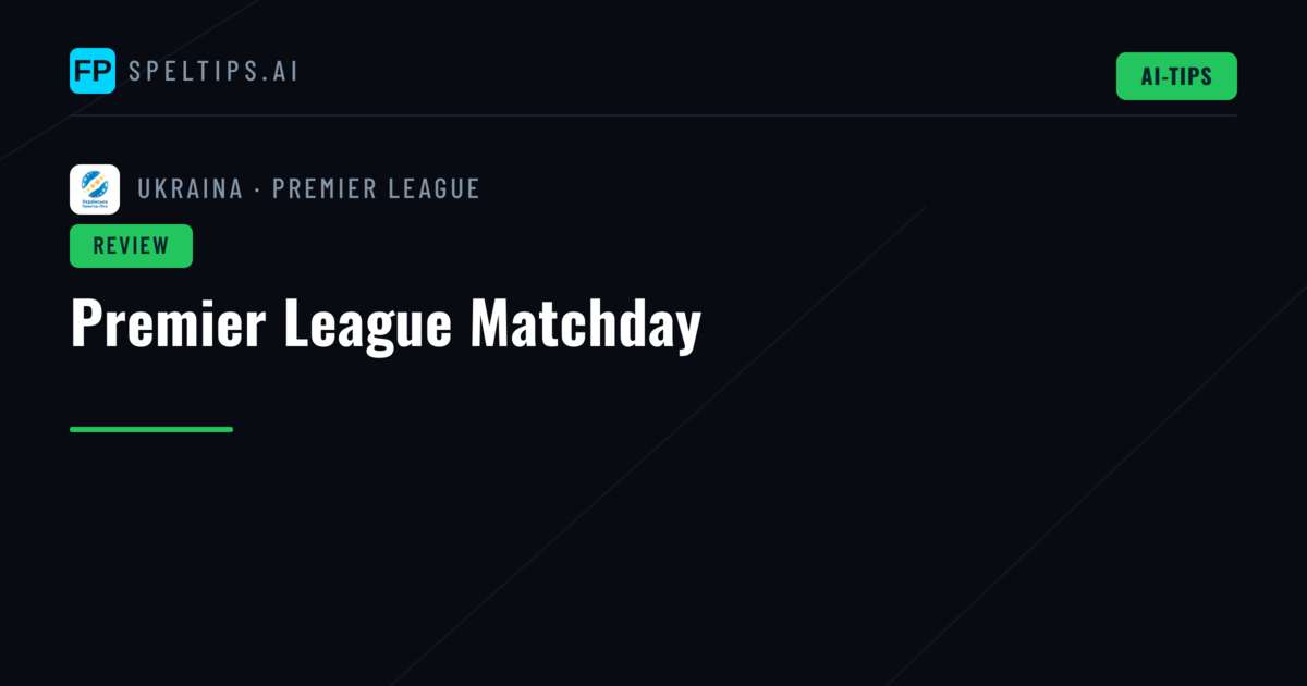 Premier League Matchday