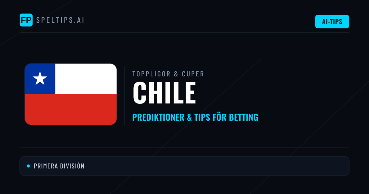 Chile Speltips & Prognoser