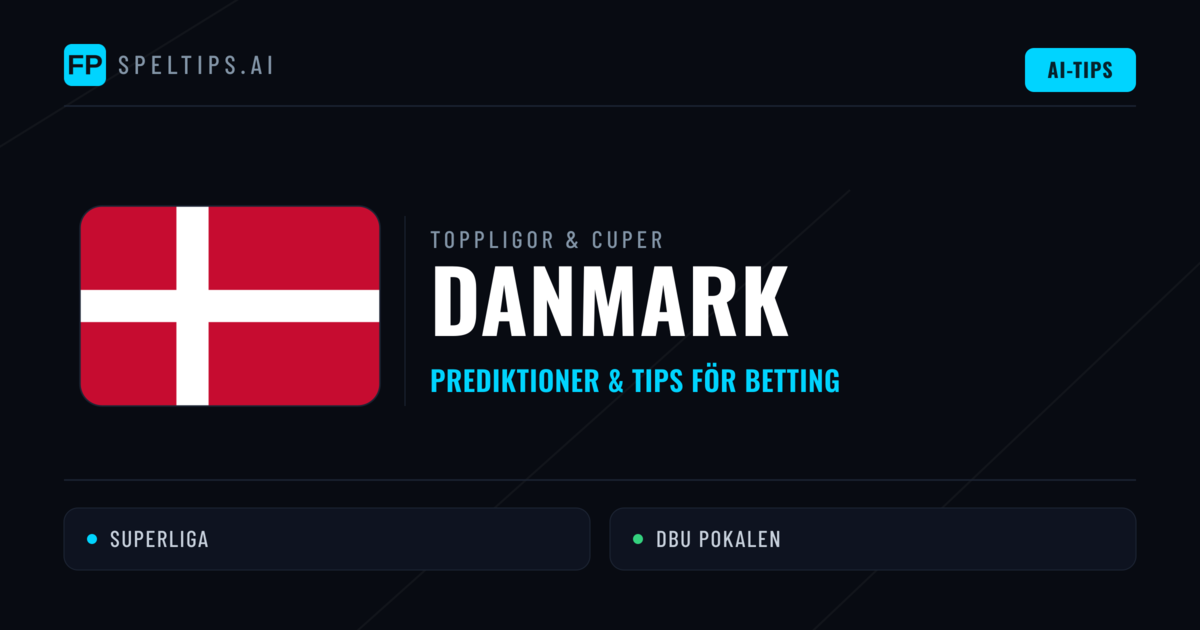 Danmark Speltips & Prognoser