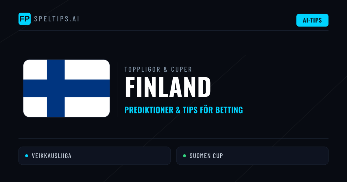 Finland Speltips & Prognoser