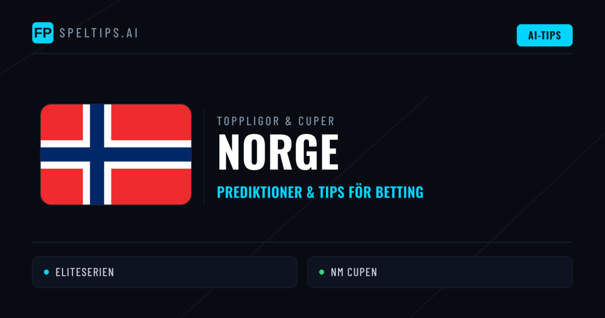 Norge Speltips & Prognoser