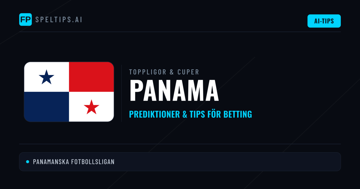 Panama Speltips & Prognoser