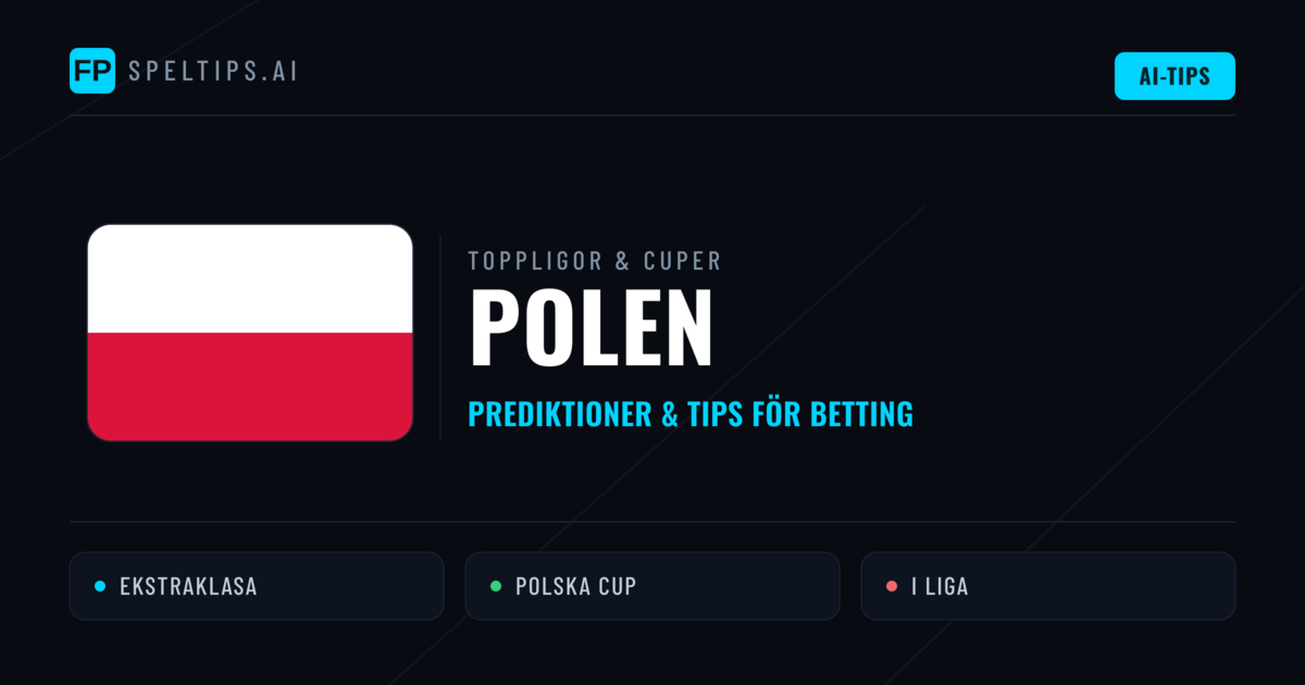 Polen Speltips & Prognoser