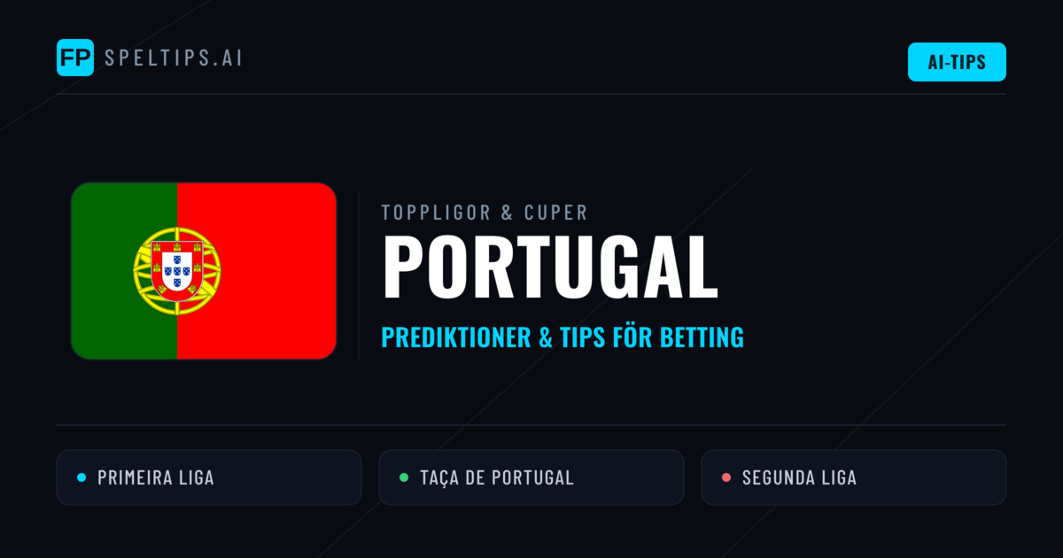 Portugal Speltips & Prognoser