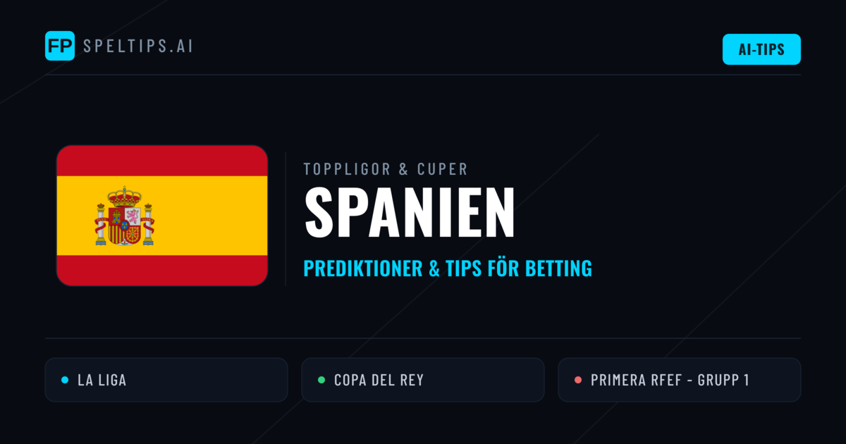 Spanien Speltips & Prognoser