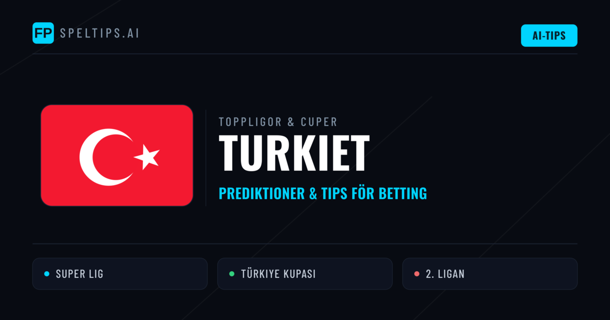 Turkiet Speltips & Prognoser