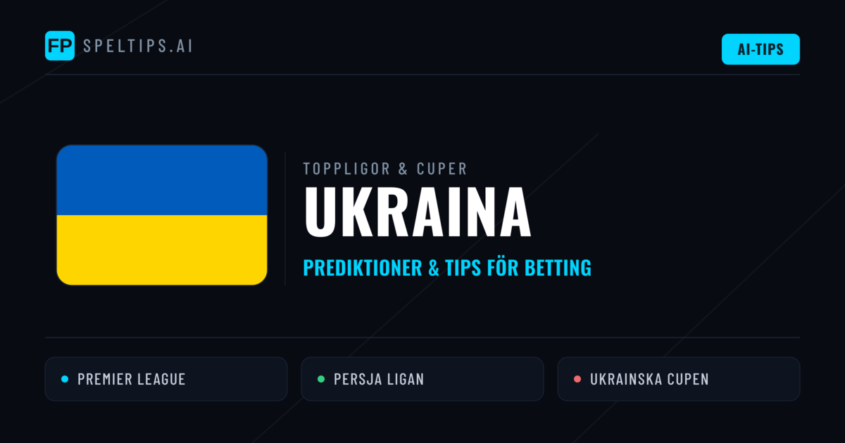 Ukraina Speltips & Prognoser