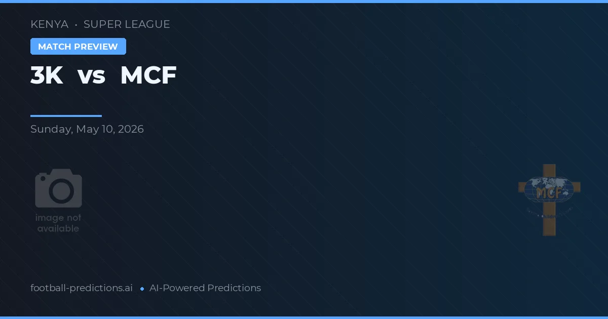 3K vs MCF — matchtips och förhandstitt