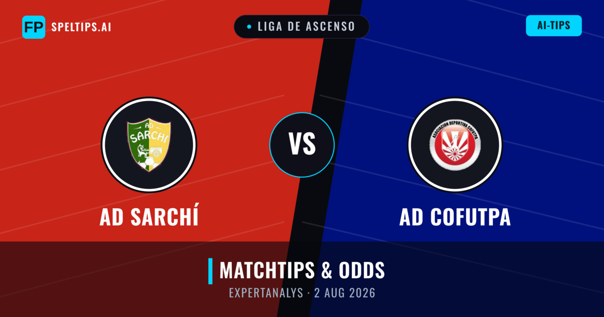 AD Sarchí vs AD Cofutpa — matchtips och förhandstitt