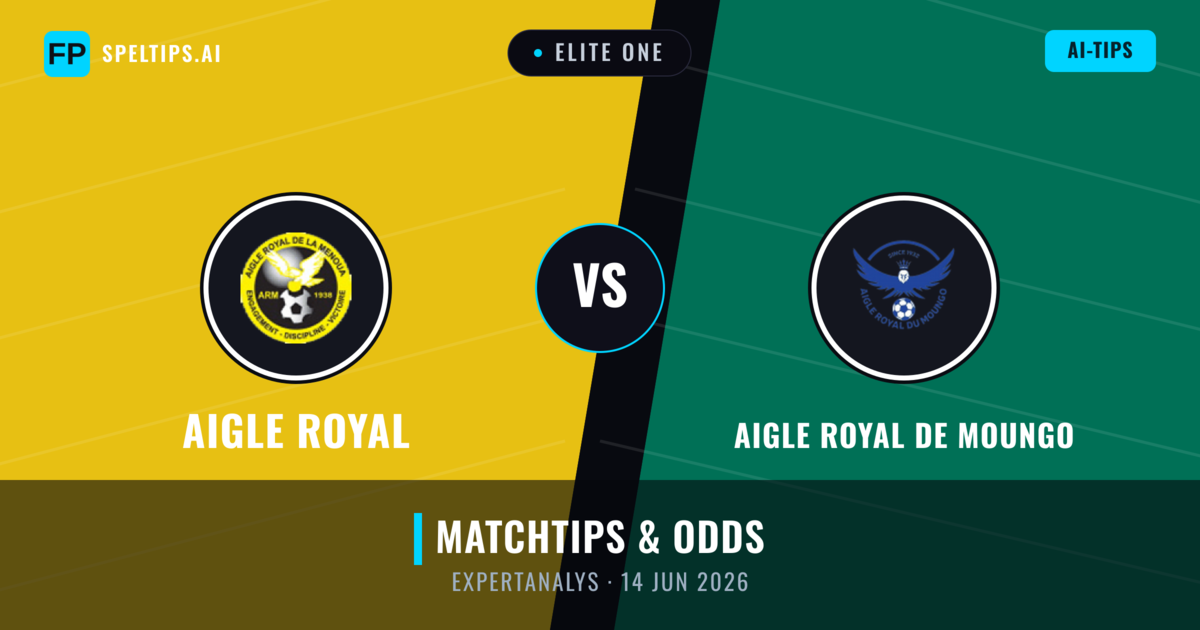 Aigle Royal vs Aigle Royal de Moungo — matchtips och förhandstitt