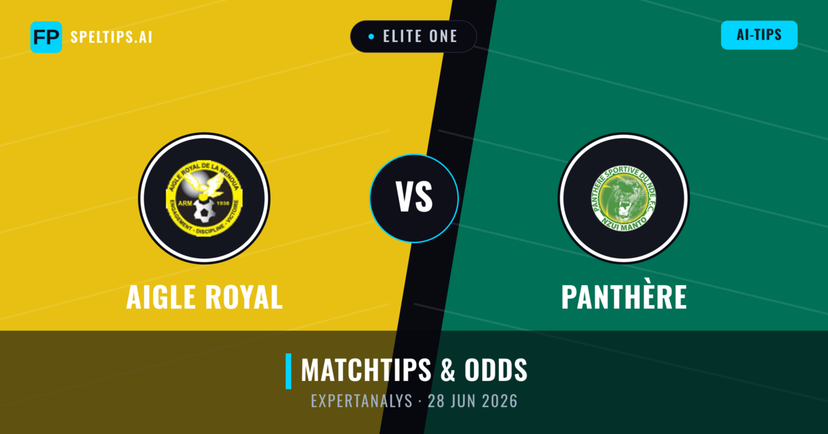 Aigle Royal vs Panthère — matchtips och förhandstitt