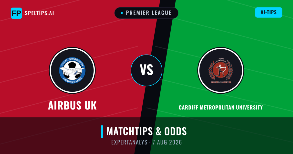 Airbus UK vs Cardiff Metropolitan University — matchtips och förhandstitt