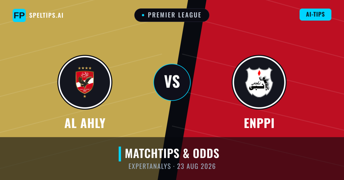 Al Ahly vs Enppi — matchtips och förhandstitt