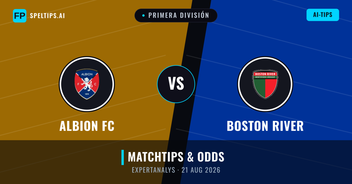 Albion FC vs Boston River — matchtips och förhandstitt