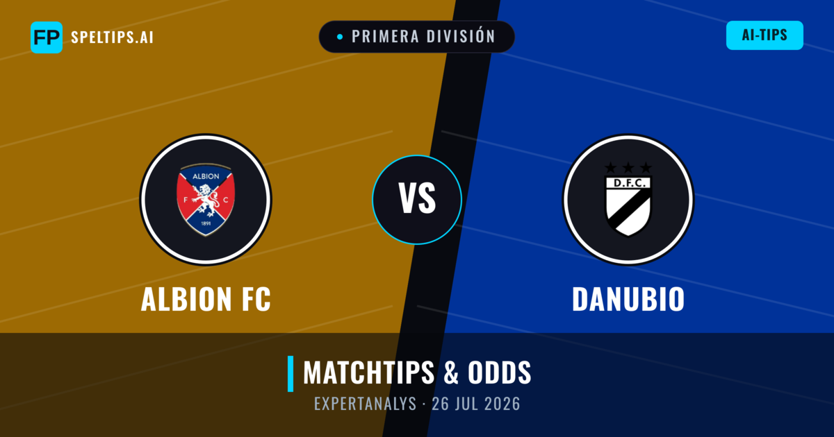 Albion FC vs Danubio — matchtips och förhandstitt