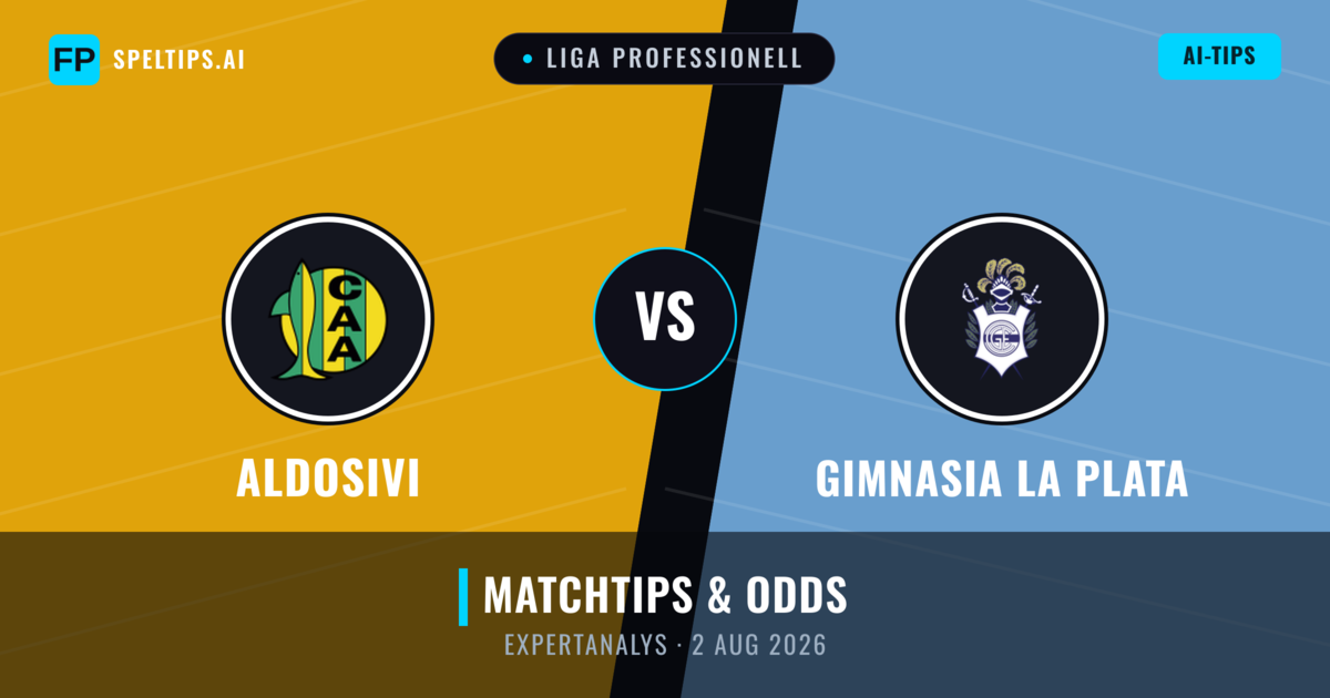 Aldosivi vs Gimnasia La Plata — matchtips och förhandstitt