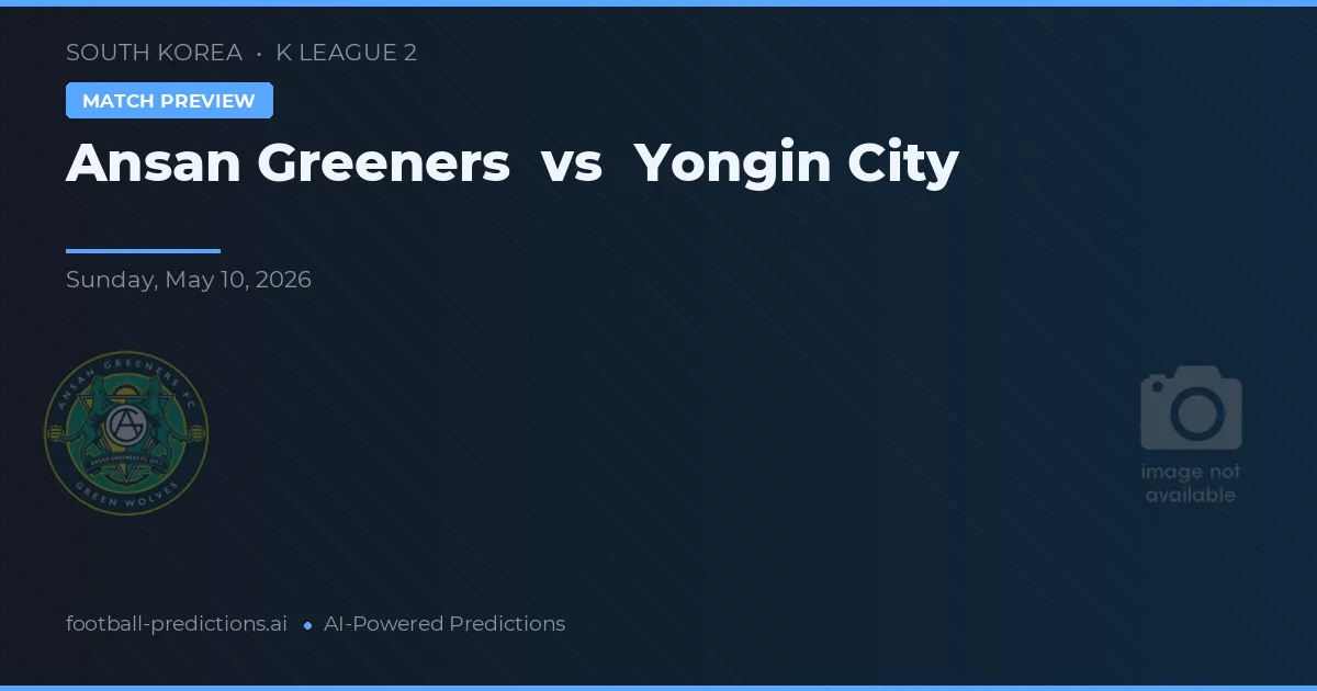 Ansans Greeners vs Yongin City — matchtips och förhandstitt