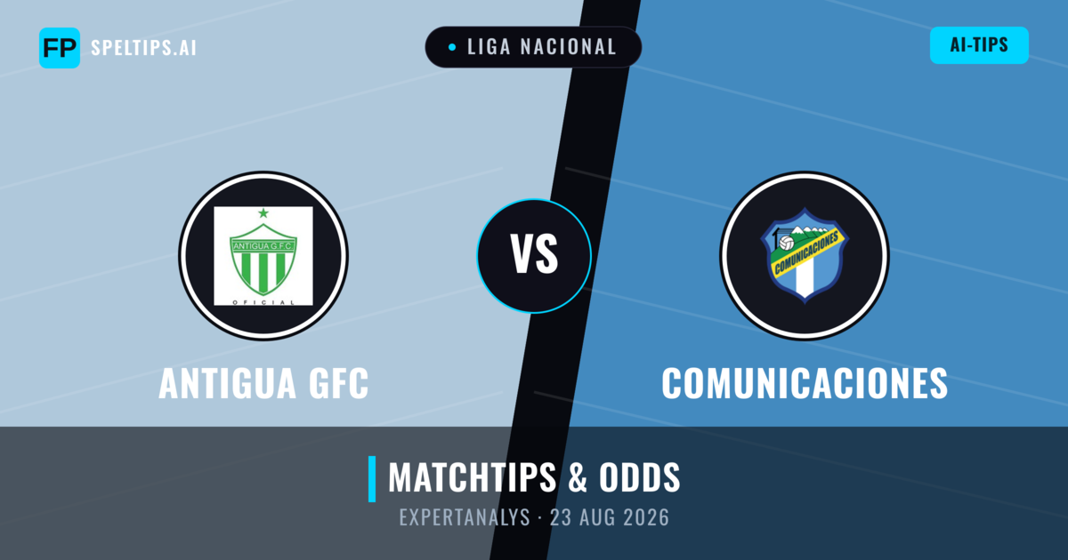 Antigua GFC vs Comunicaciones — matchtips och förhandstitt