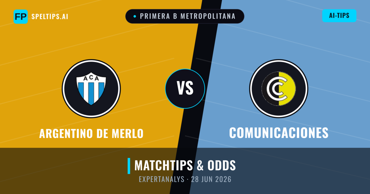 Argentino de Merlo vs Comunicaciones — matchtips och förhandstitt