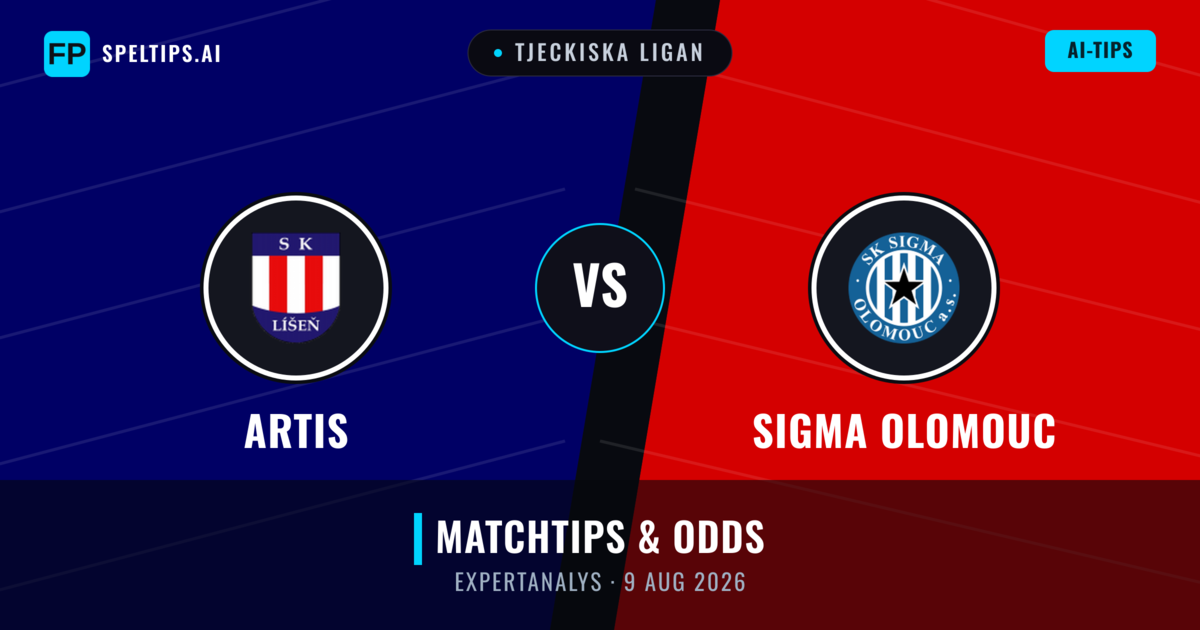 Artis vs Sigma Olomouc — matchtips och förhandstitt