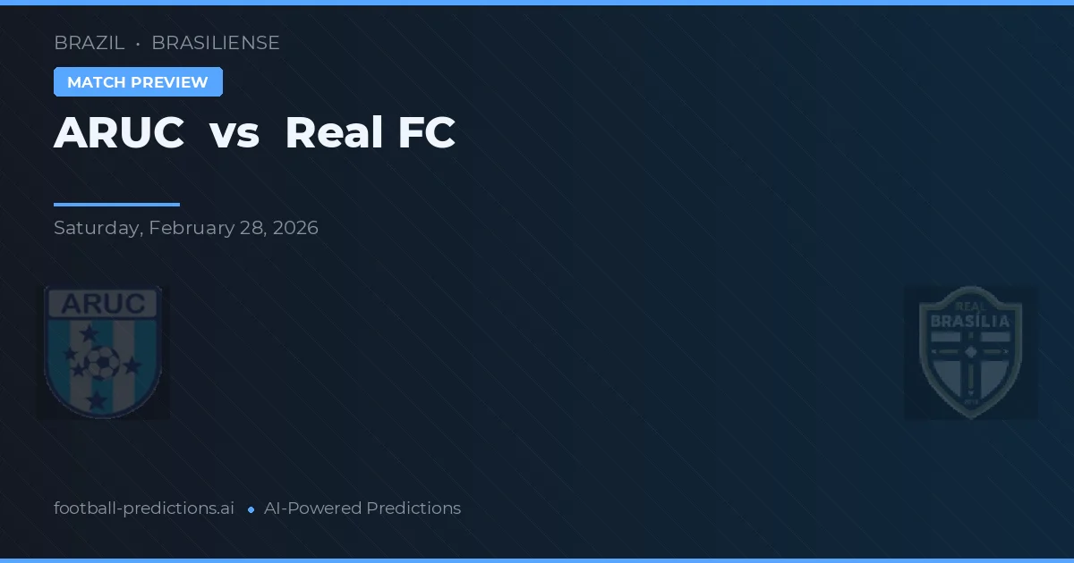 ARUC vs Real FC — matchtips och förhandstitt