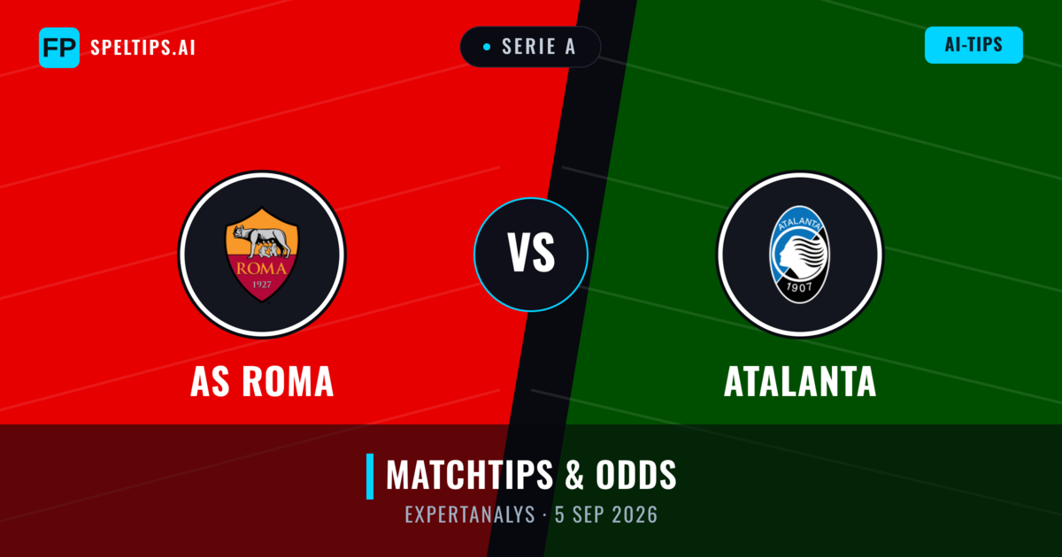 AS Roma vs Atalanta — matchtips och förhandstitt