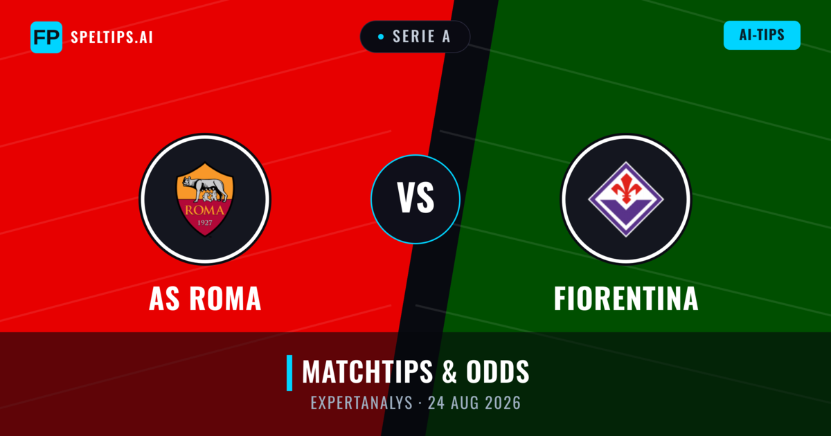 AS Roma vs Fiorentina — matchtips och förhandstitt