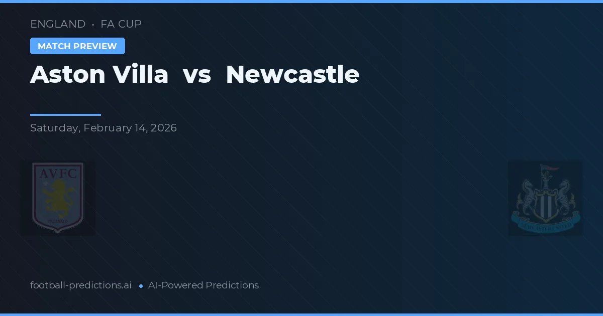 Aston Villa vs Newcastle — matchtips och förhandstitt