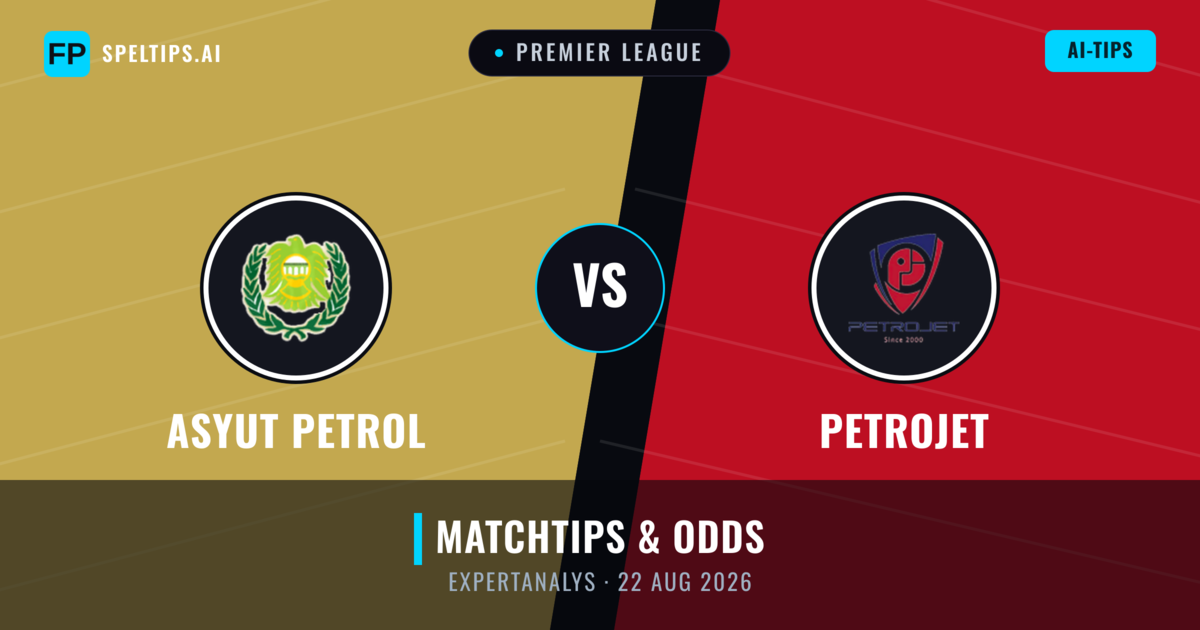 Asyut Petrol vs Petrojet — matchtips och förhandstitt