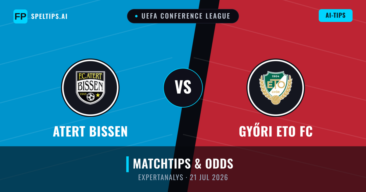 Atert Bissen vs Győri ETO FC — matchtips och förhandstitt