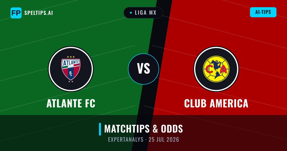 Atlante FC vs Club America — matchtips och förhandstitt