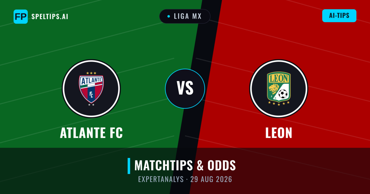 Atlante FC vs Leon — matchtips och förhandstitt